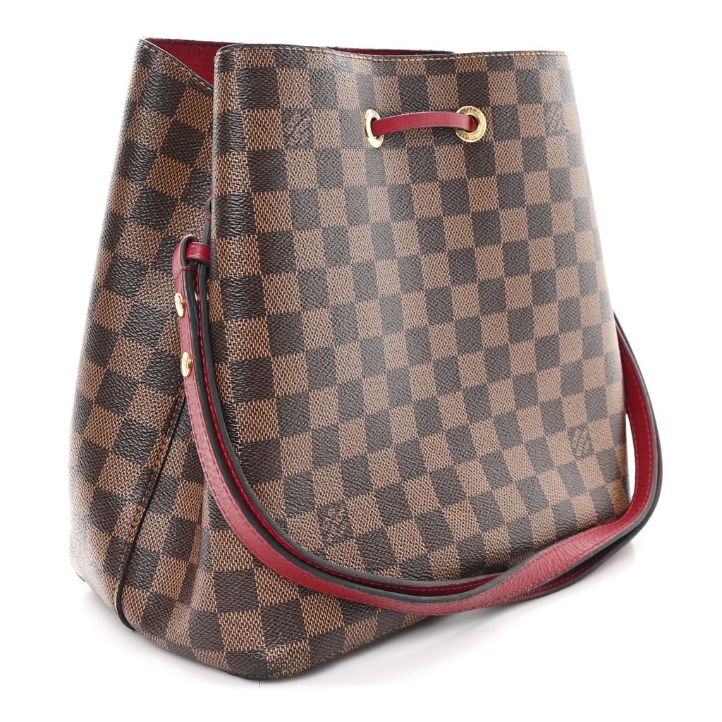 Damier Ebene Neonoe MM Cherry Berry £¨ Direct shipment via from wholesalehk.shop