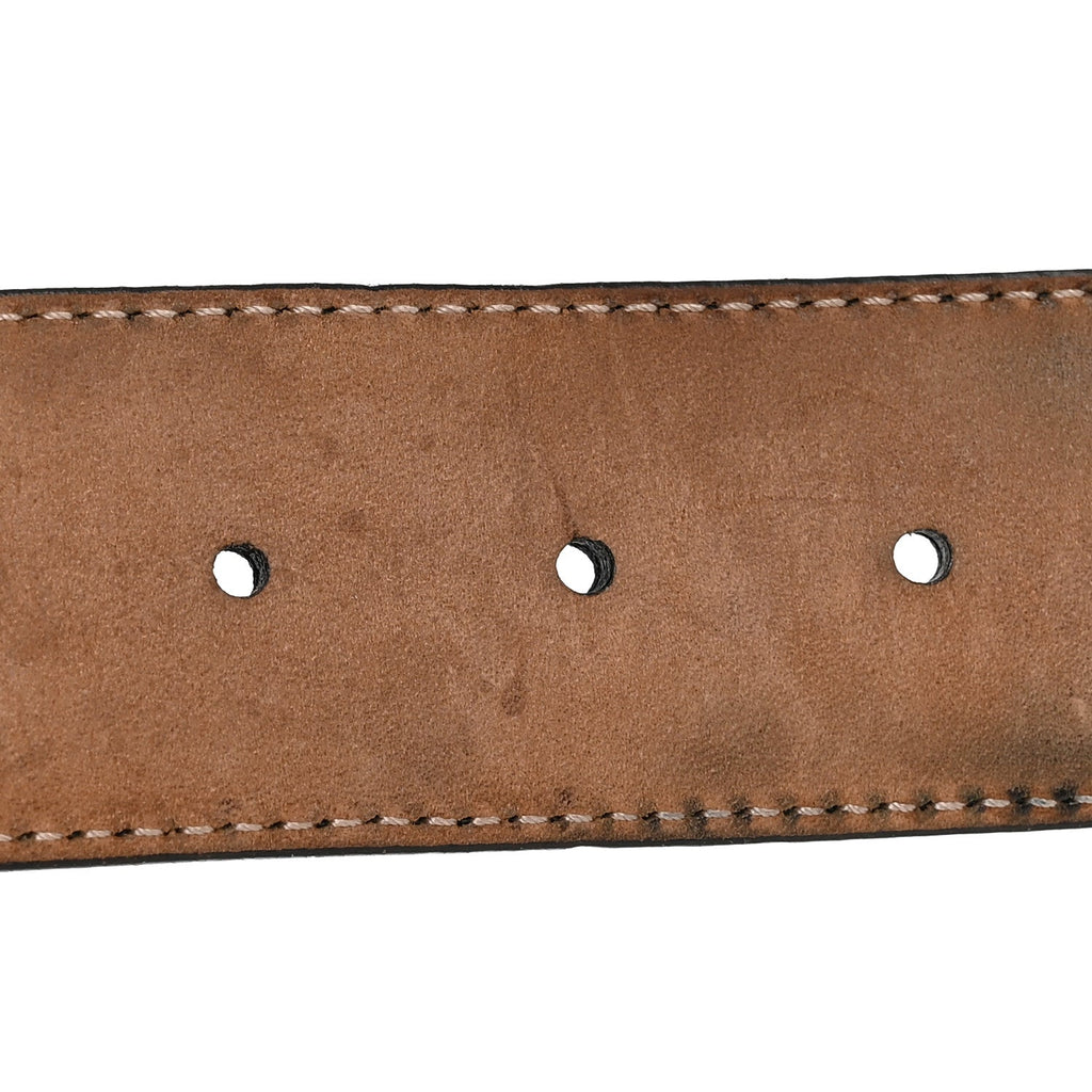 Guccissima Interlocking G Belt 85 34 Black £¨ Direct shipment via from wholesalehk.shop