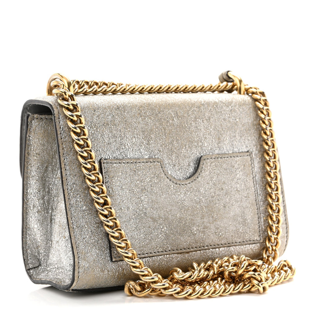 Galassia Small Padlock Shoulder Bag Platino £¨ Direct shipment via from wholesalehk.shop