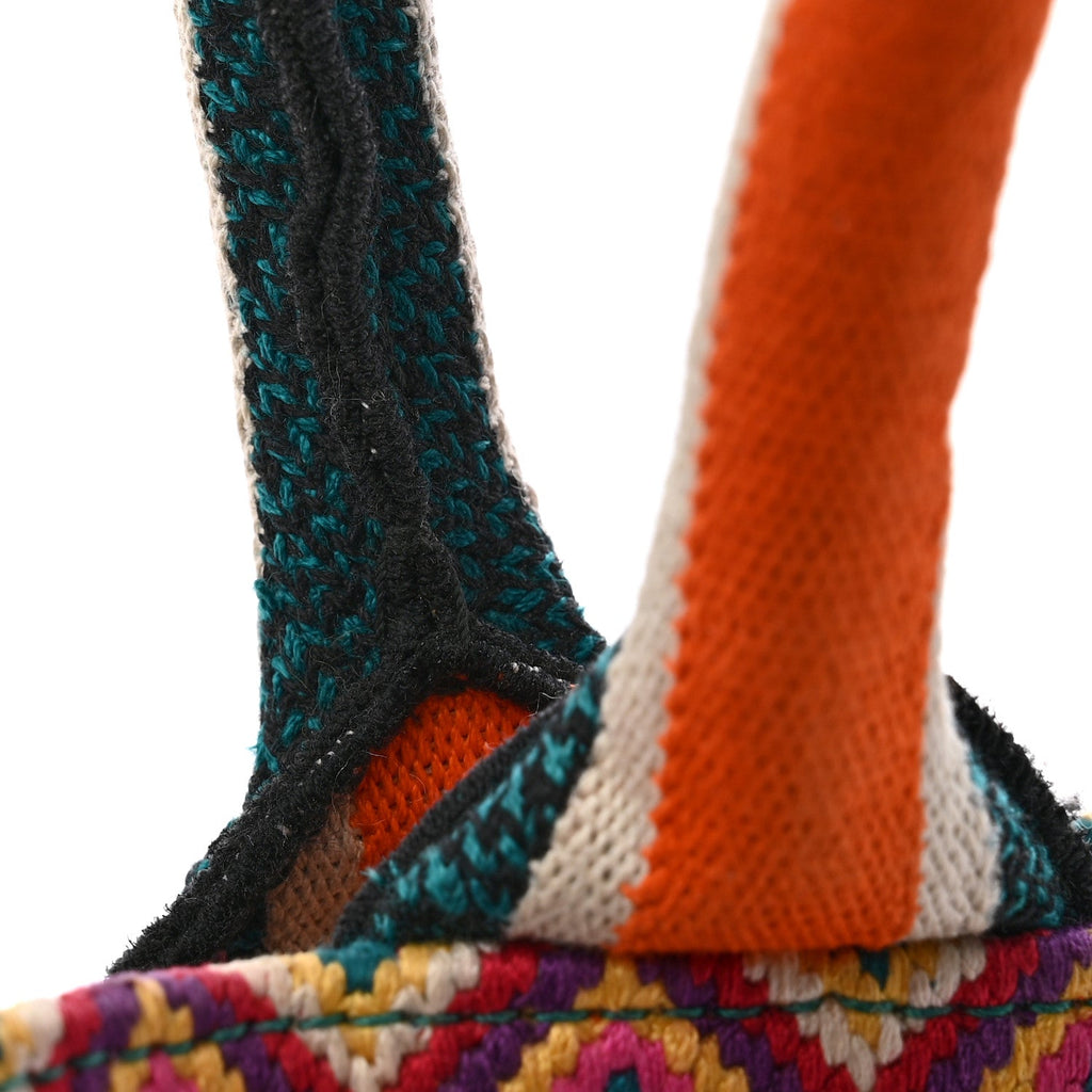 Canvas Embroidered Large Mexican Crafts Book Tote Orange Multicolor £¨ Direct shipment via from wholesalehk.shop
