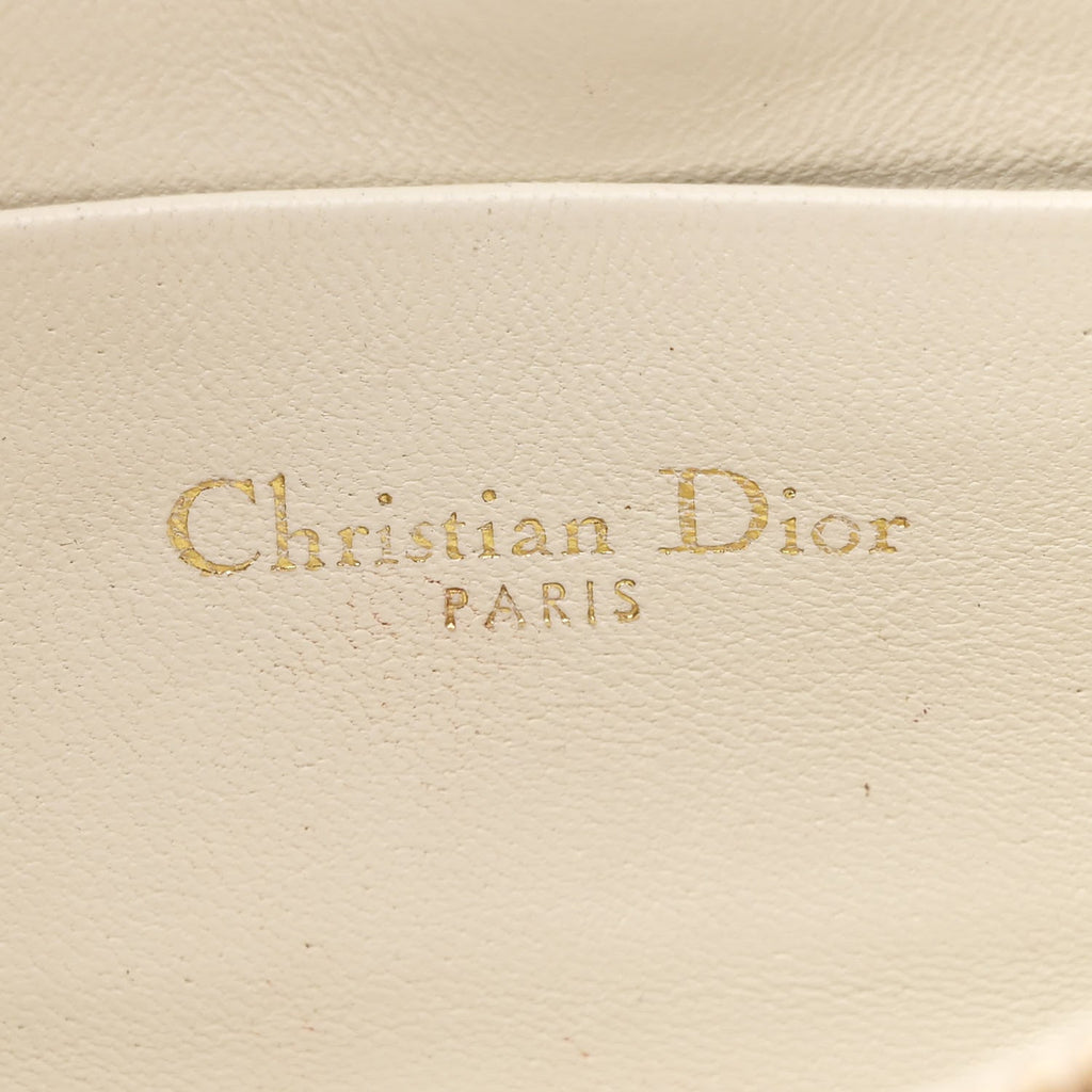 Calfskin Macrocannage Mini Caro Bag White wholesalehk.shop