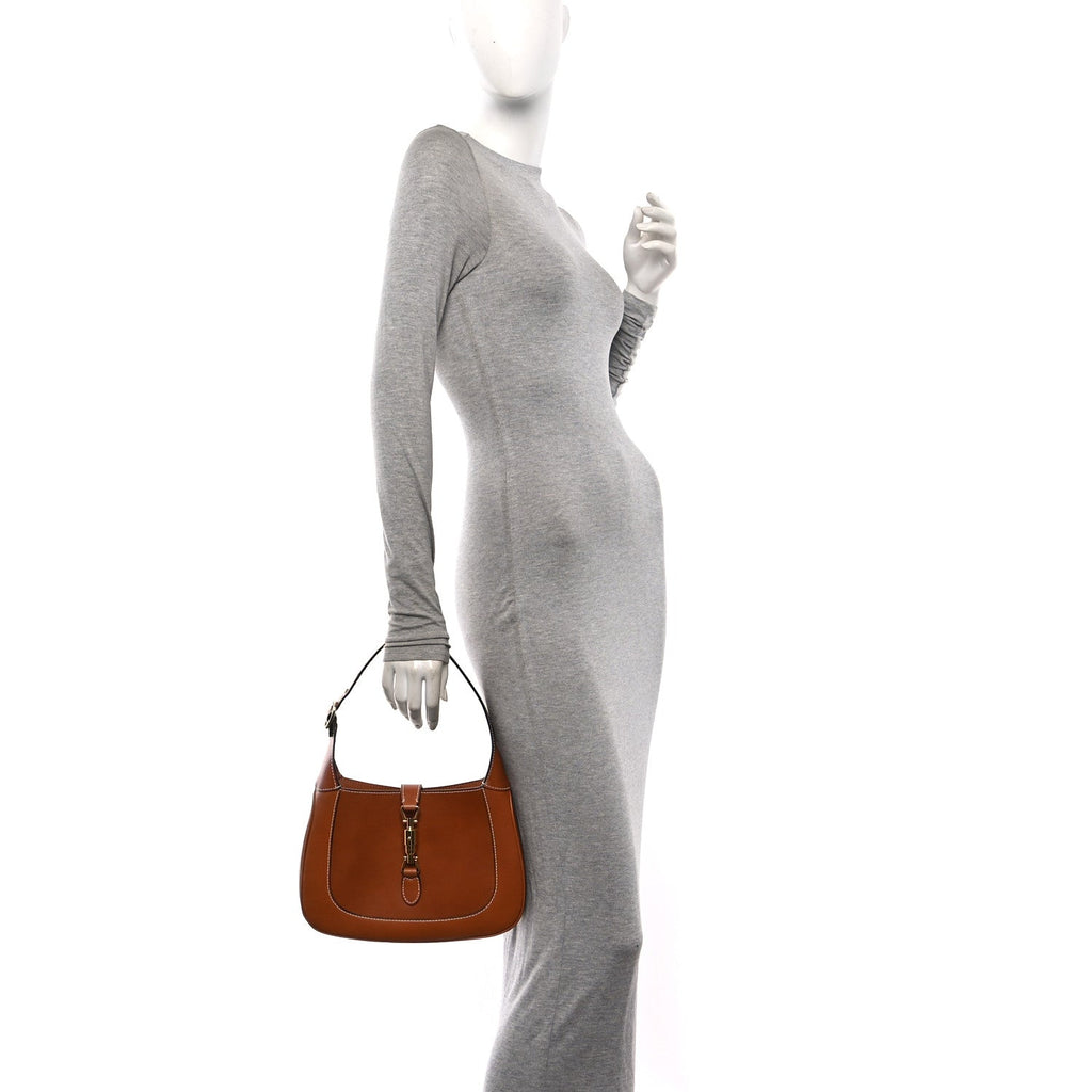 Calfskin Small Jackie 1961 Hobo Harness Brown £¨ Direct shipment via from wholesalehk.shop