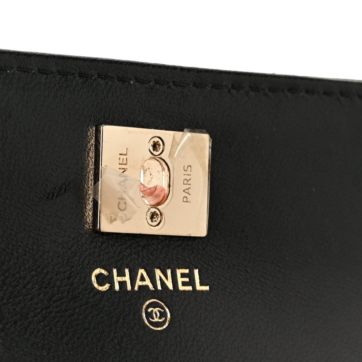 Lambskin Quilted Trendy CC Chain Clutch WOC Black wholesalehk.shop
