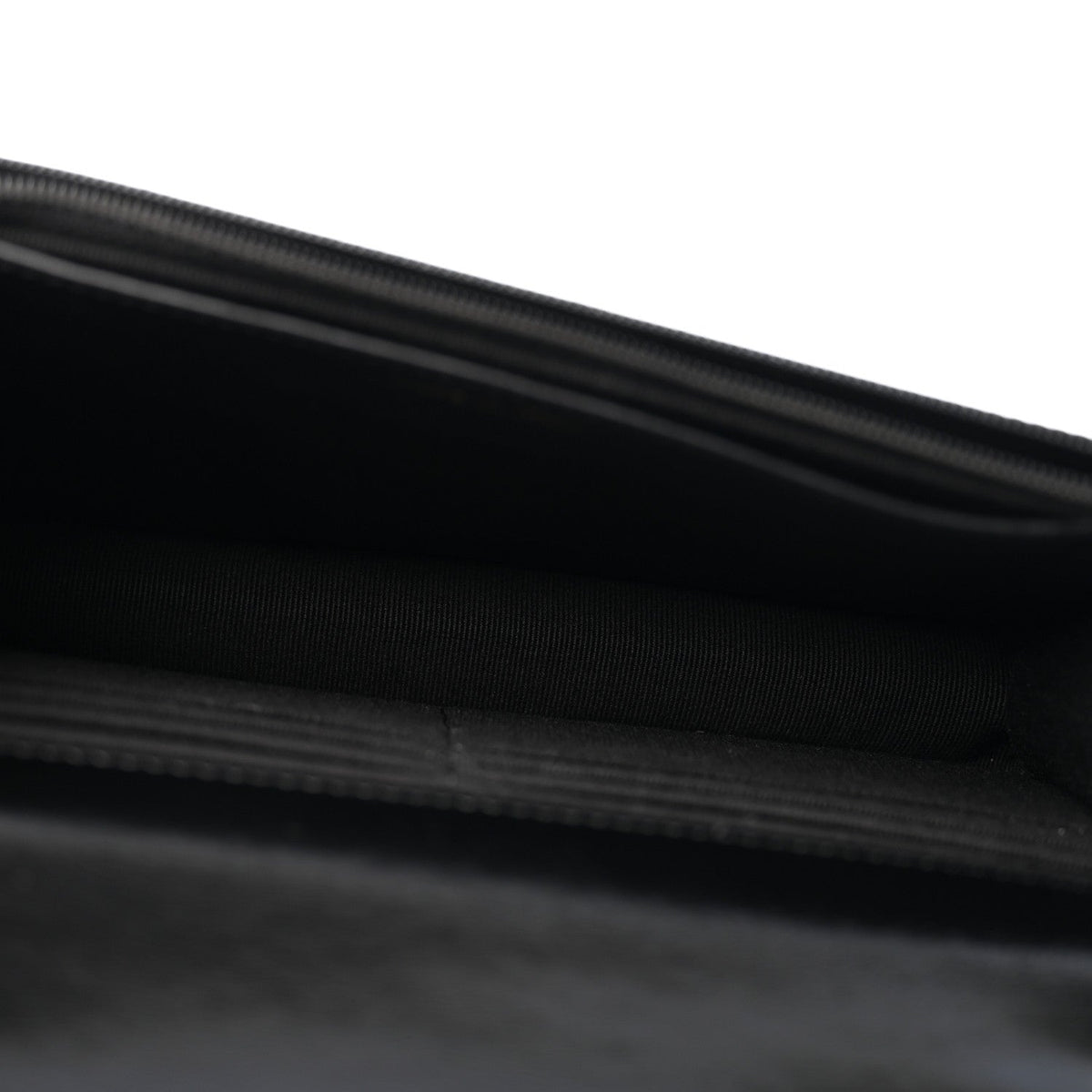 Shiny Crumpled Calfskin Quilted Chanel 19 Wallet On Chain WOC Black wholesalehk.shop