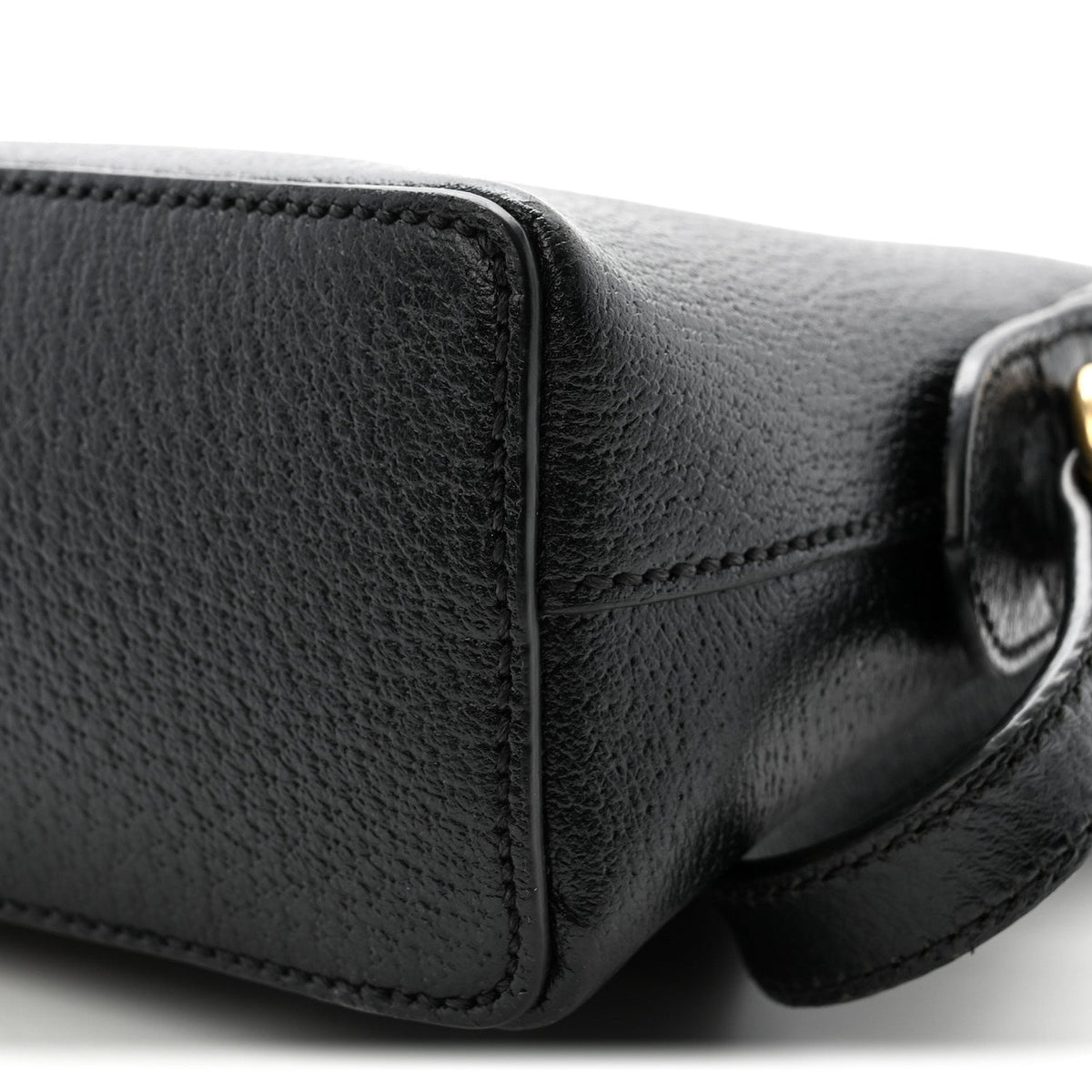 Calfskin GG Web Small Ophidia Dome Shoulder Bag Black wholesalehk.shop