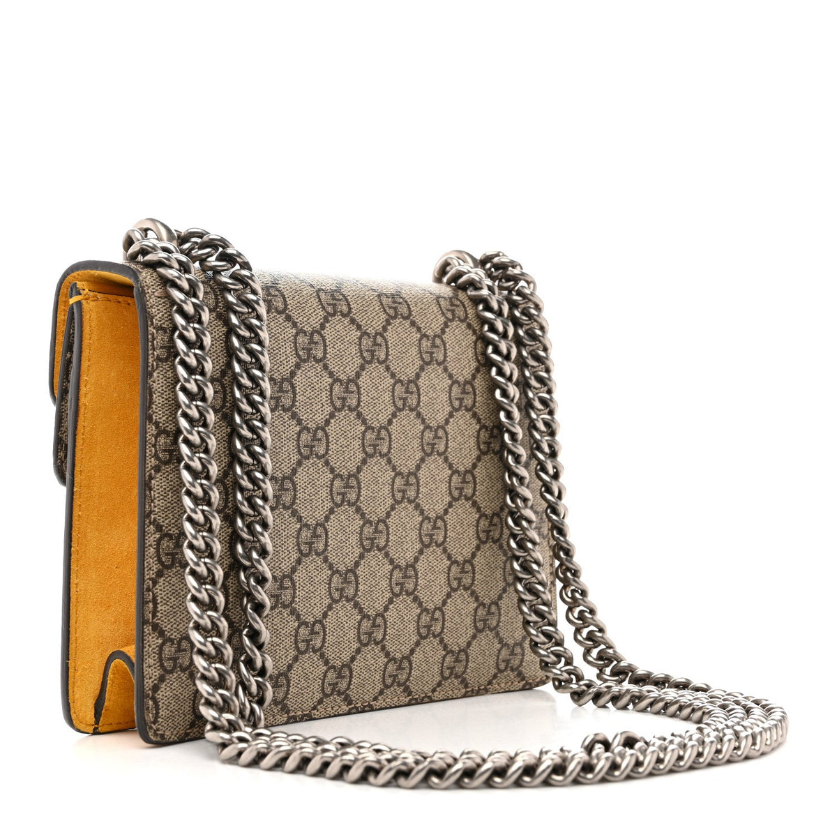 GG Supreme Monogram Mini Dionysus Shoulder Bag Yellow wholesalehk.shop