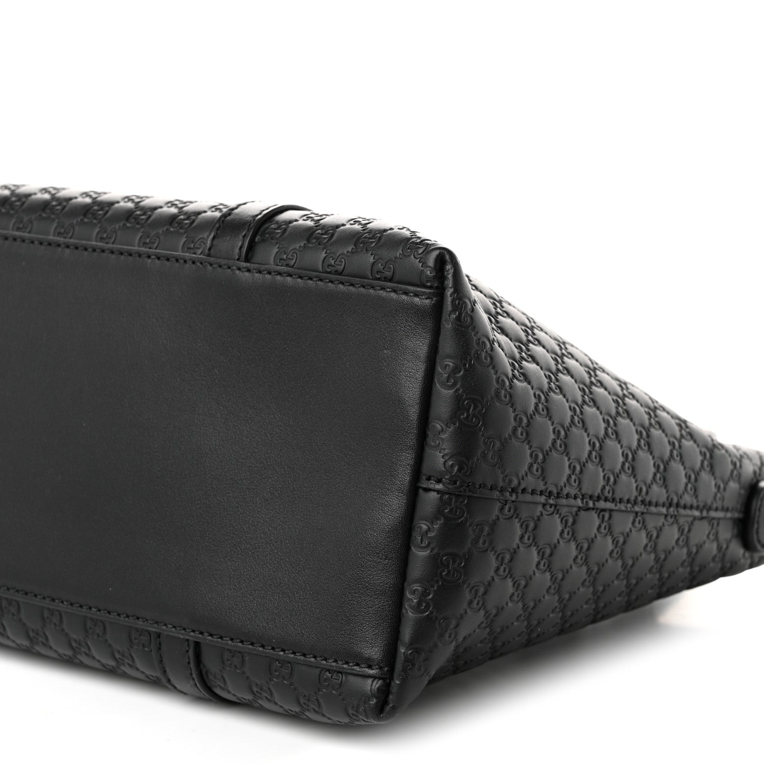 Soft Microguccissima Small Zippered Satchel Black £¨ Direct shipment via from wholesalehk.shop