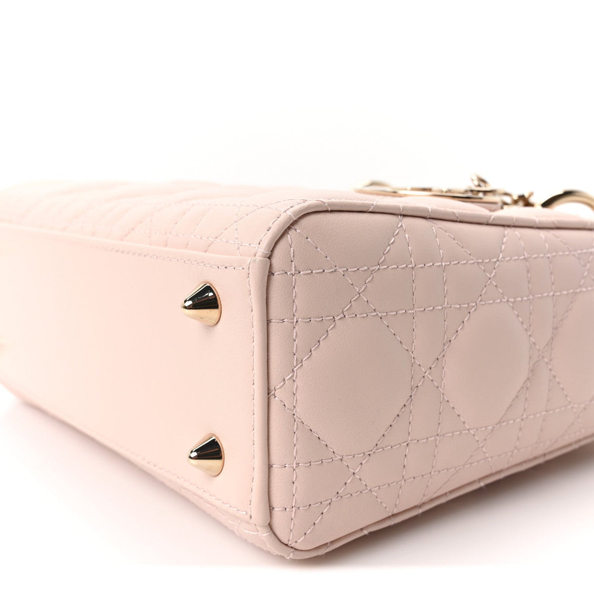 Lambskin Cannage Small My ABCDior Lady Dior Light Pink wholesalehk.shop