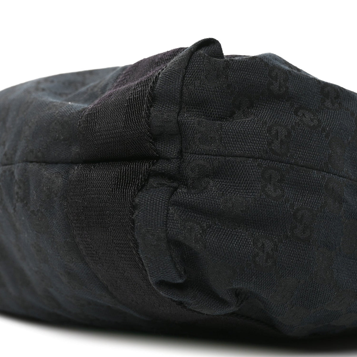 GG Monogram Medium Handle Vertical Tote Black wholesalehk.shop