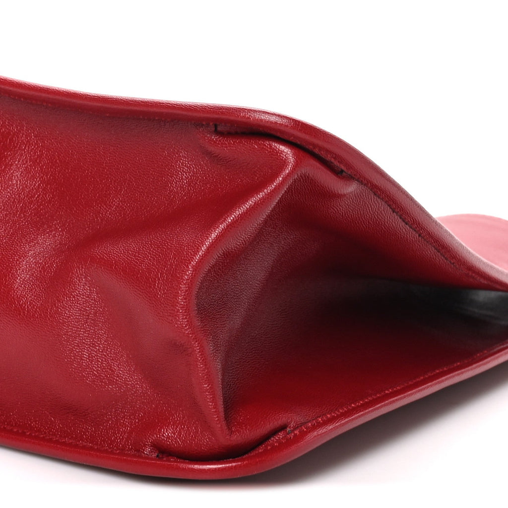 New Sakai Calfskin Lux Horsebit 1955 Tote Bag New Cherry Red wholesalehk.shop