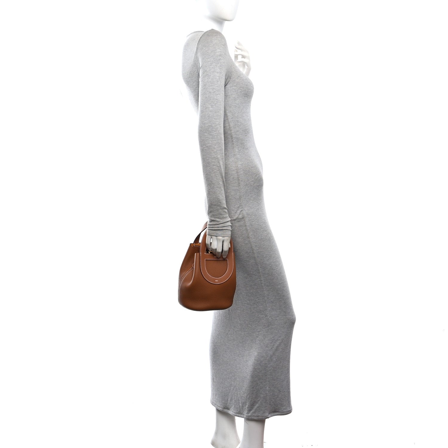 Taurillon Clemence Swift In-The-Loop 18 Bag Gold £¨ Direct shipment via from wholesalehk.shop