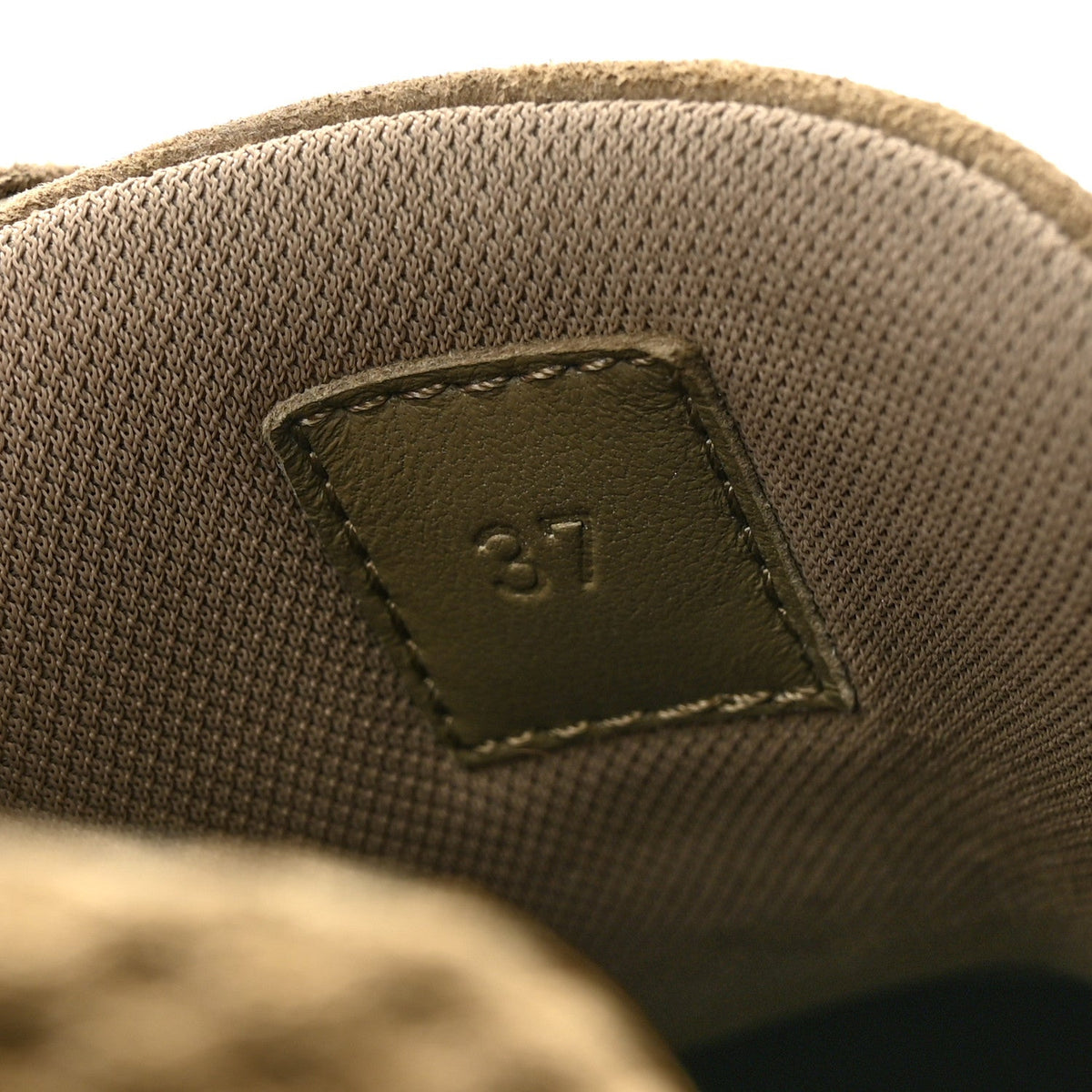 Air Mesh Suede Goatskin Bouncing Sneakers 37 Vert Toundra wholesalehk.shop