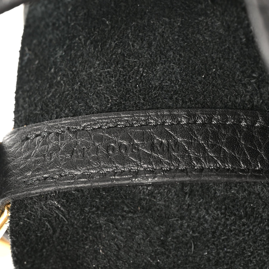 Taurillon Clemence Picotin Lock 18 PM Black £¨ Direct shipment via from wholesalehk.shop