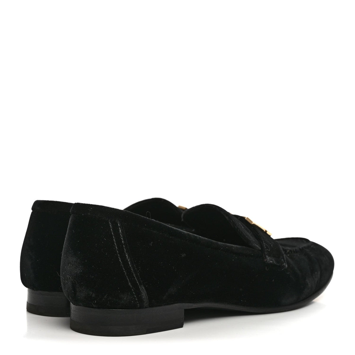 Velvet Womens Paris Loafers 41 Black wholesalehk.shop