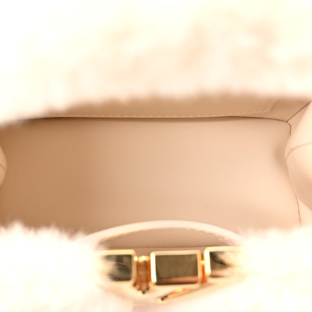 Shearling Caousnow Capucines Cream £¨ Direct shipment via from wholesalehk.shop