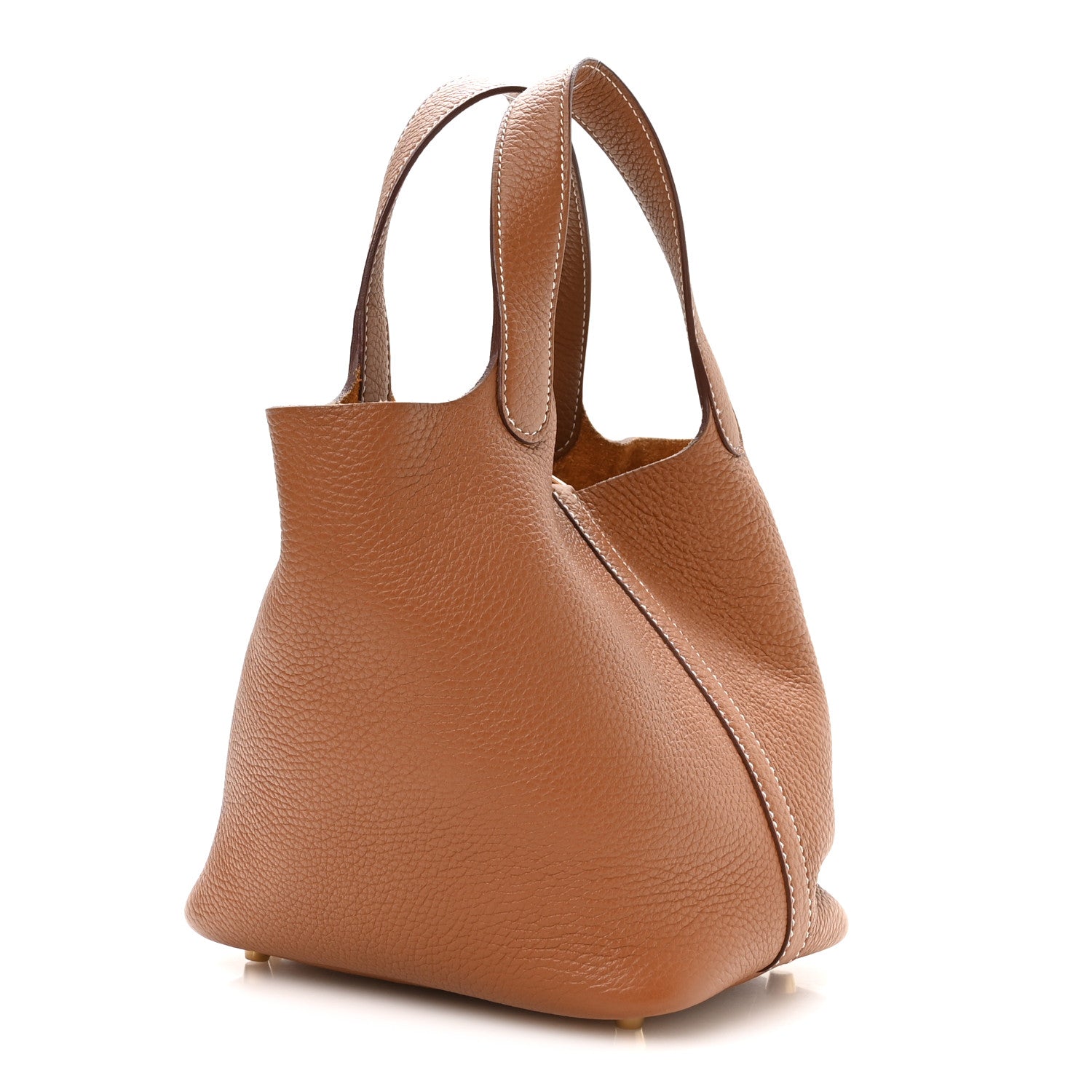 Taurillon Clemence Picotin Lock 18 PM Gold £¨ Direct shipment via from wholesalehk.shop