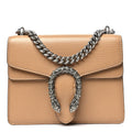 Dollar Calfskin Crystal Mini Dionysus Shoulder Bag Natural Tan Black Diamond wholesalehk.shop