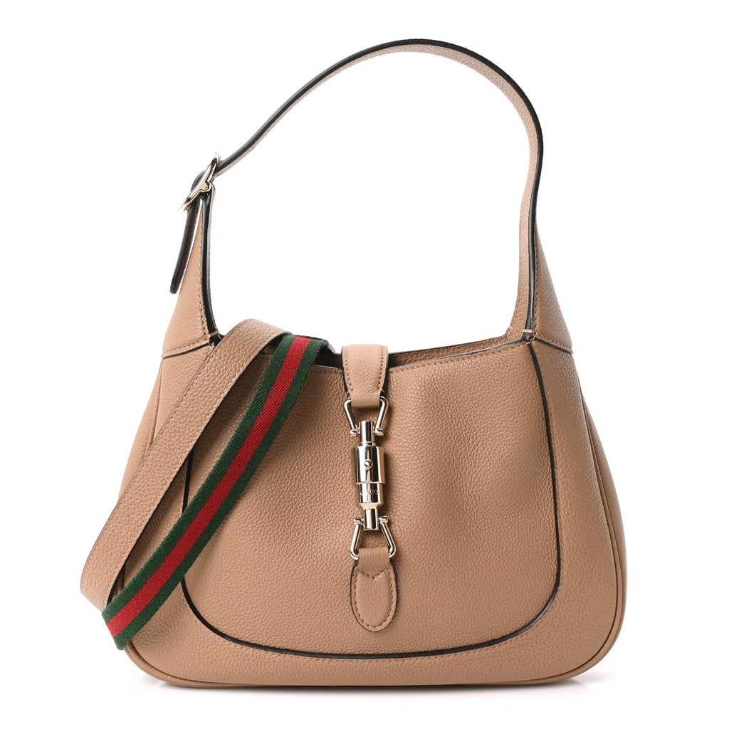 Grand Prix Calfskin Web Medium Jackie 1961 Hobo Natural Tan £¨ Direct shipment via from wholesalehk.shop