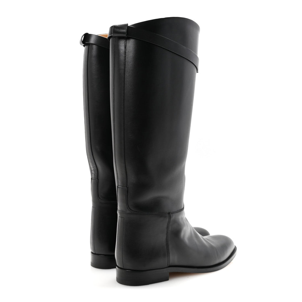Box Kelly Jumping Boots 37.5 Black wholesalehk.shop
