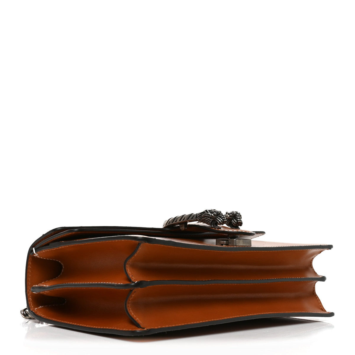 Calfskin Small Dionysus Shoulder Bag Harness Brown wholesalehk.shop