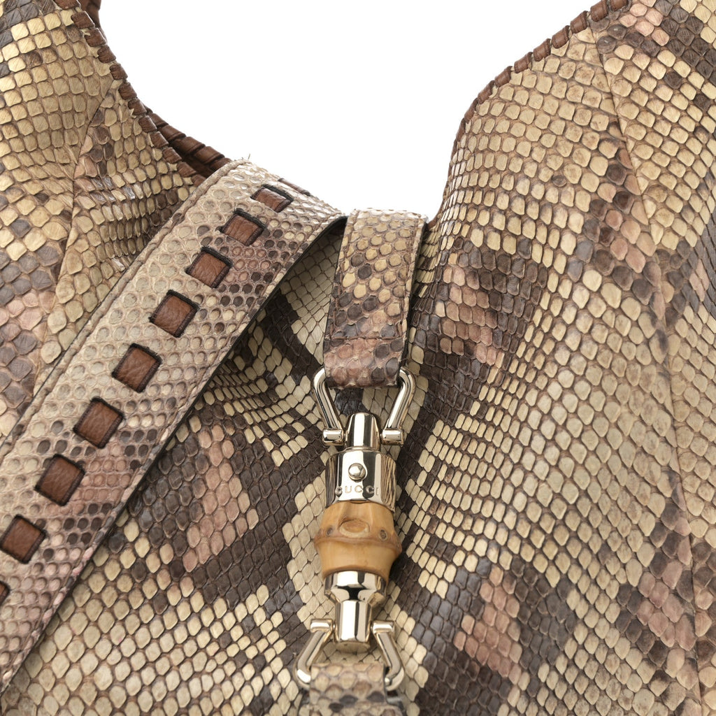 Snakeskin Large New Jackie Shoulder Bag Multicolor £¨ Direct shipment via from wholesalehk.shop