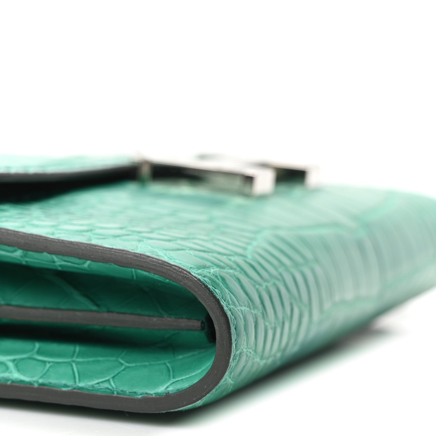 Matte Alligator Constance Long Wallet To Go Vert Jade £¨ Direct shipment via from wholesalehk.shop
