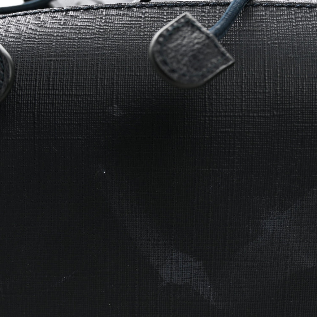 GG Supreme Monogram Textured Dollar Calfskin Medium Ophidia Double Buckle Backpack Blue Dark Blue Black wholesalehk.shop