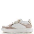 Suede Calfskin Monogram Embossed Time Out Sneakers 37 Rose Poudre £¨ Direct shipment via from wholesalehk.shop