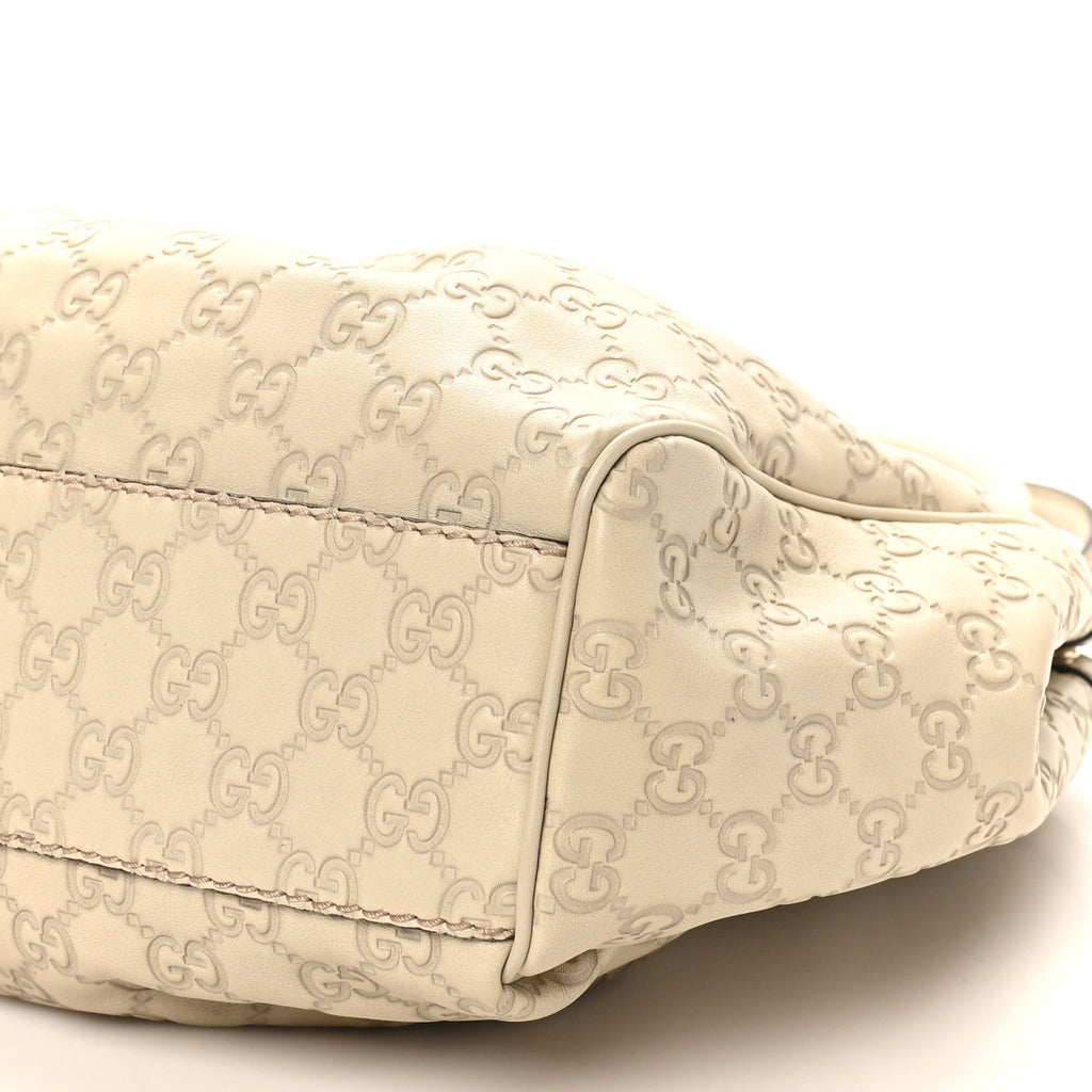 Guccissima Medium Sukey Tote Mystic White £¨ Direct shipment via from wholesalehk.shop