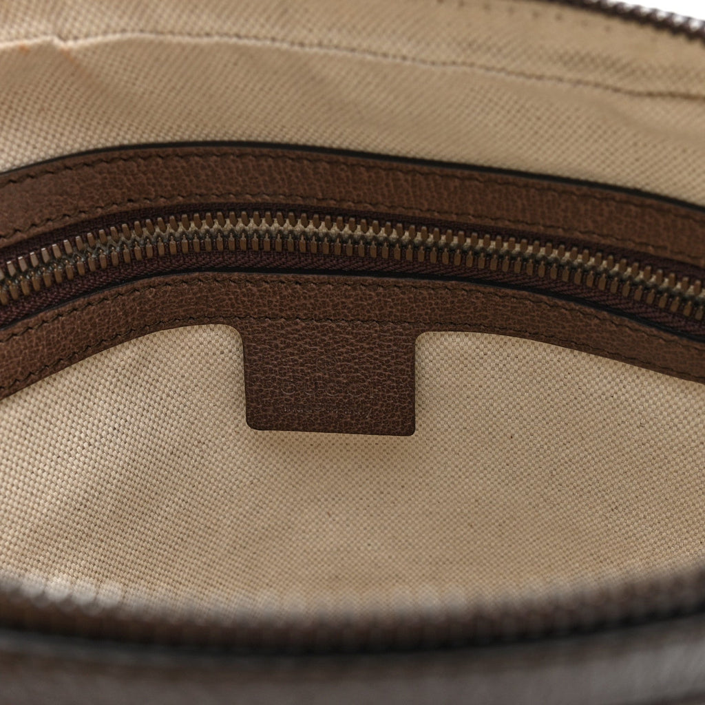 GG Supreme Monogram Web Small Ophidia Messenger Bag Brown wholesalehk.shop