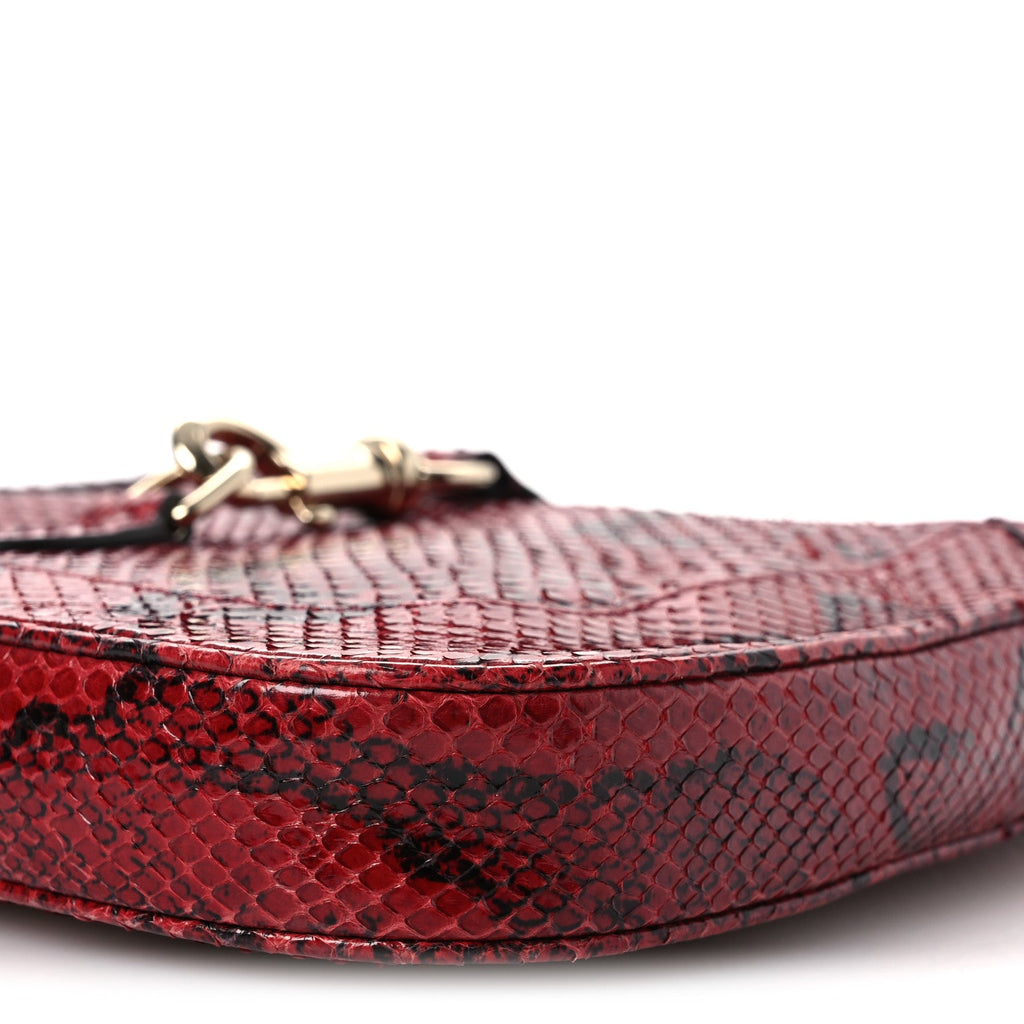 Snakeskin Web Small Jackie 1961 Hobo Rosso Ancora £¨ Direct shipment via from wholesalehk.shop