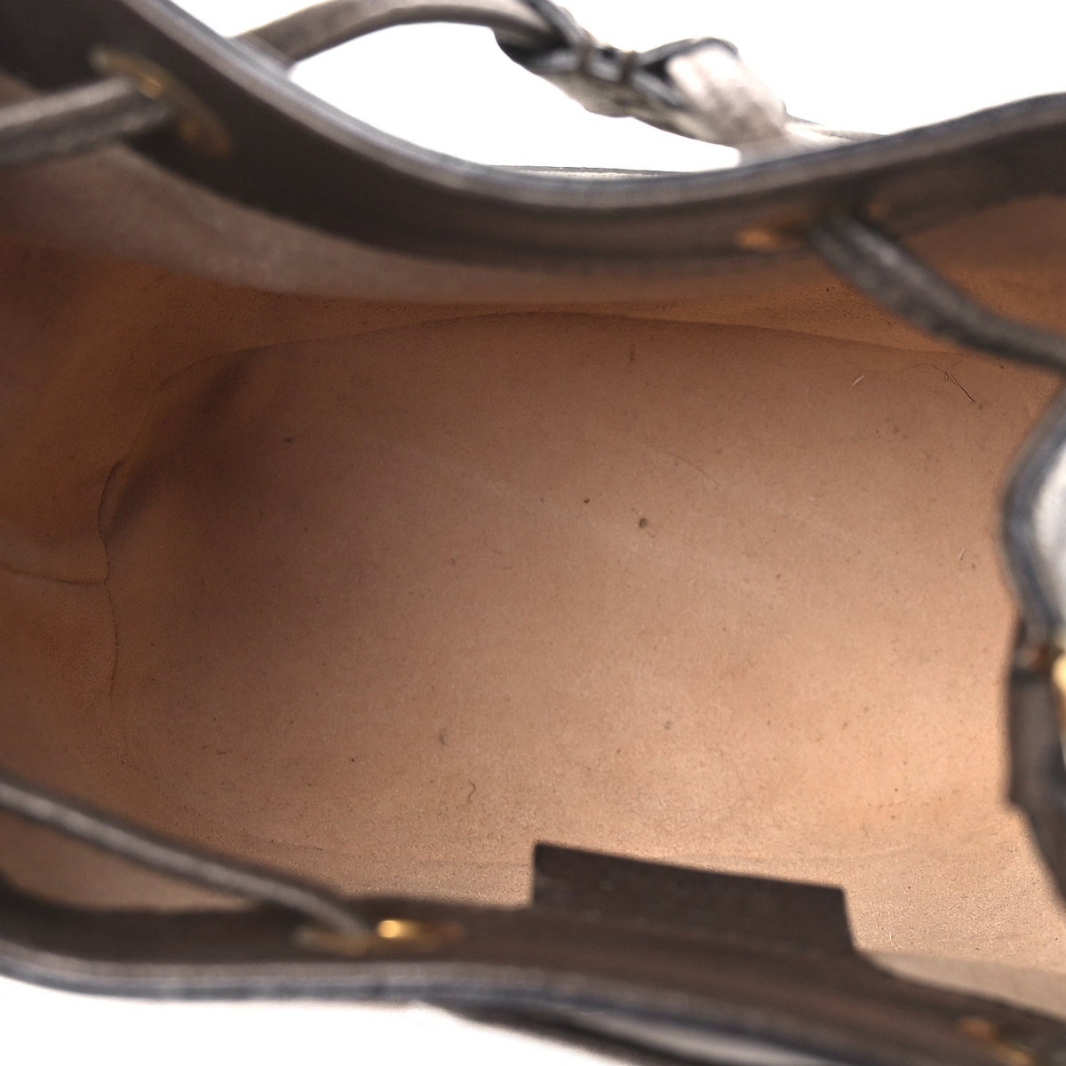GG Supreme Monogram Web Mini Ophidia Bucket Bag Brown wholesalehk.shop