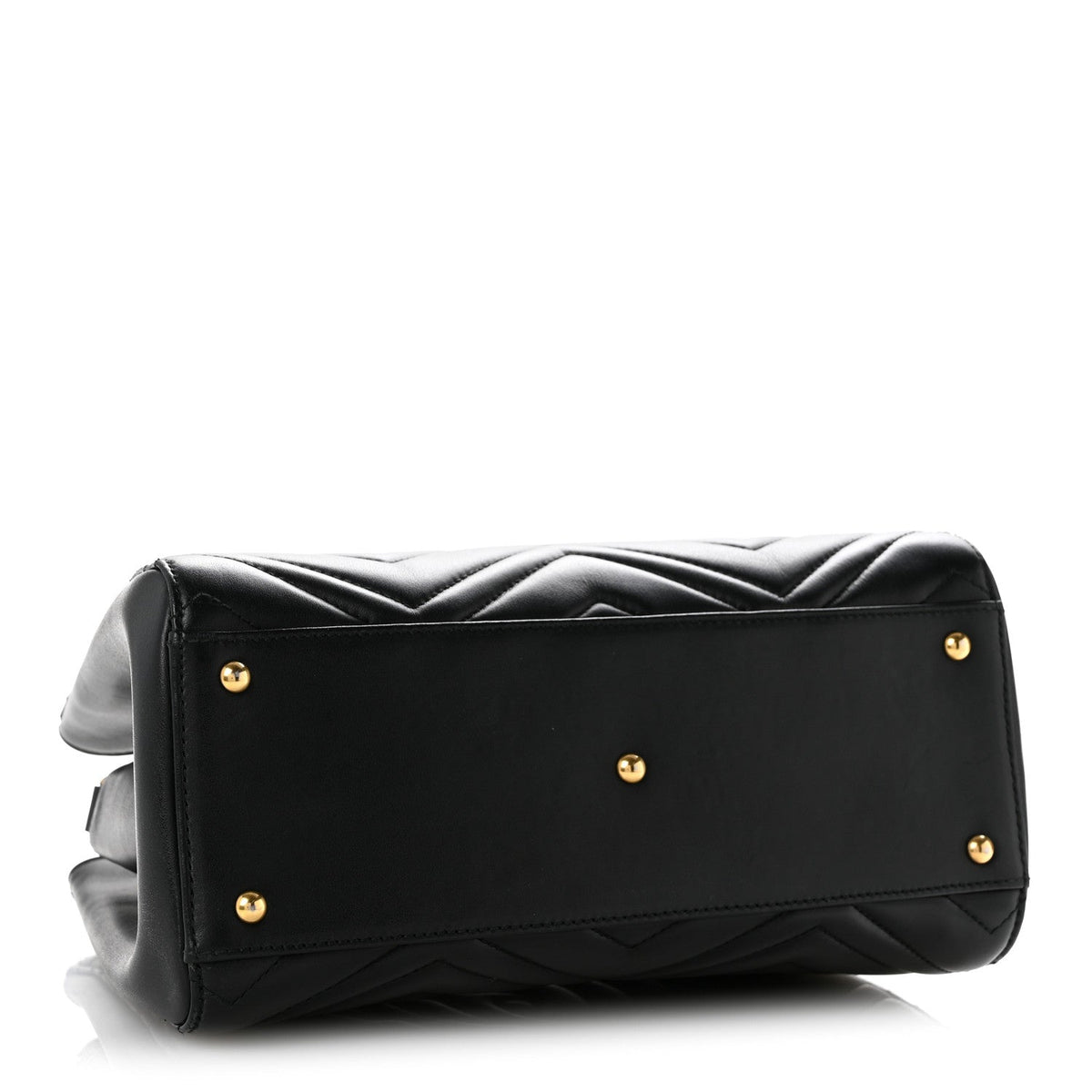 Calfskin Matelasse Small GG Marmont Tote Black wholesalehk.shop