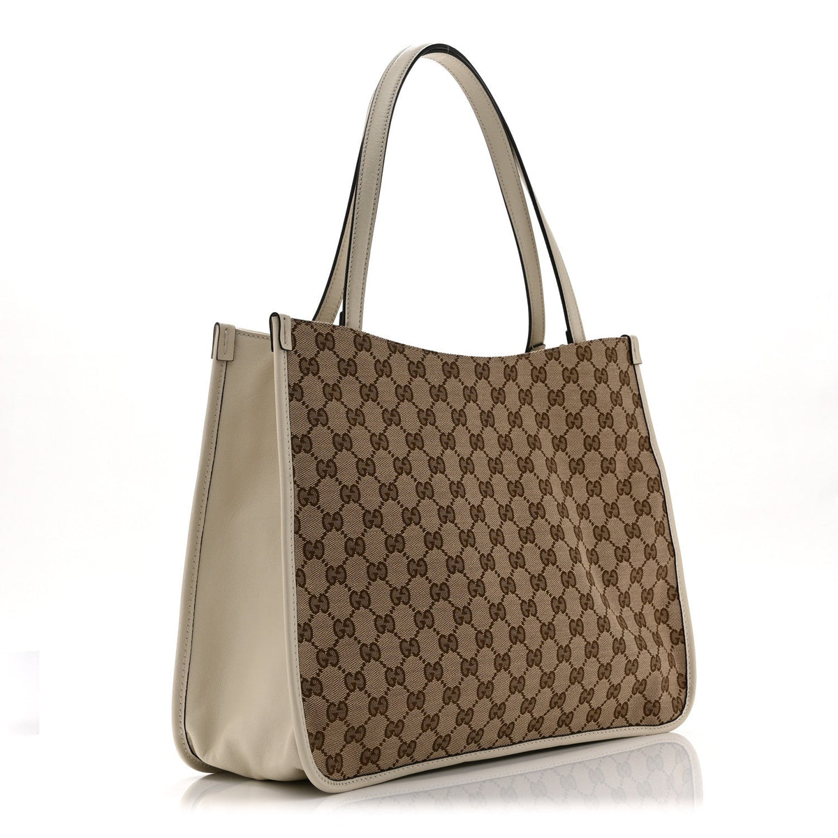 Monogram New Sakai Calfskin Lux Horsebit 1955 Tote Beige Ebony Mystic White wholesalehk.shop