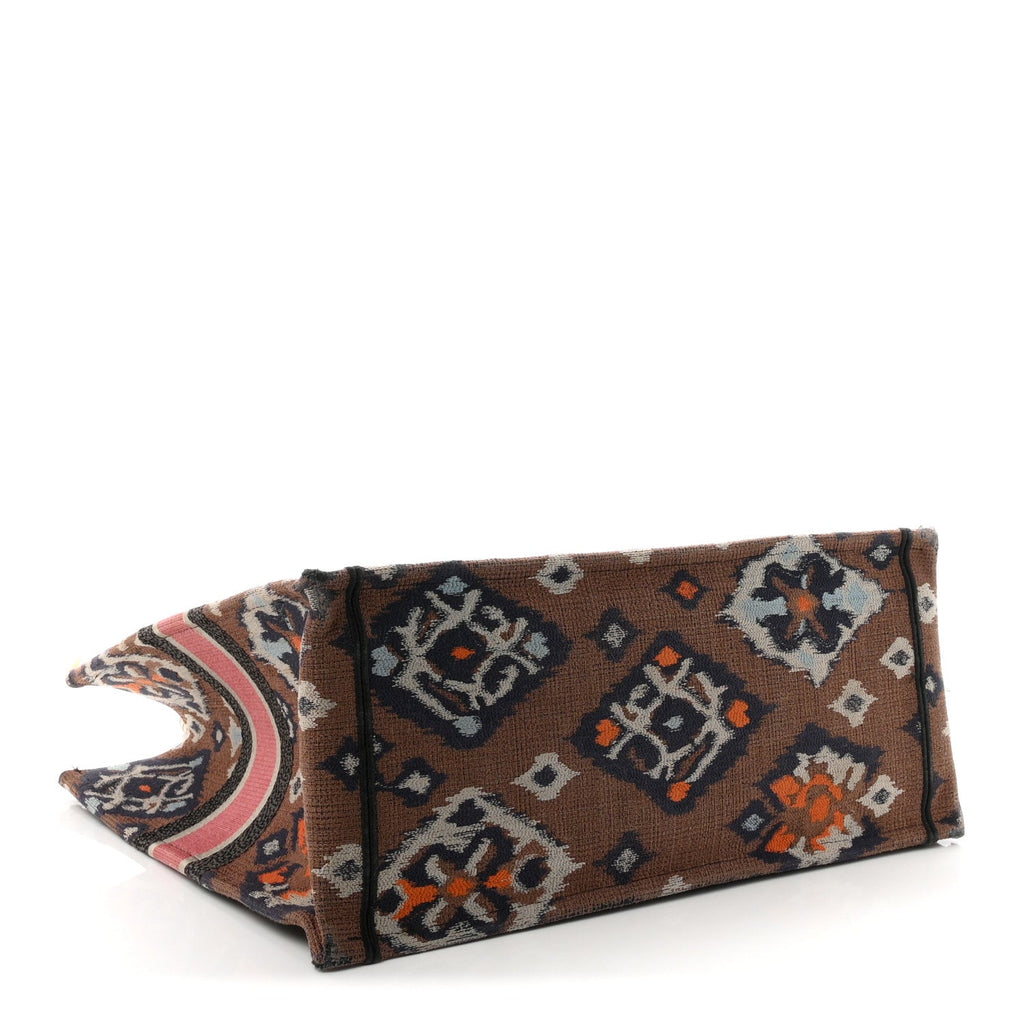 Canvas Embroidered Large Broderie Dior Flowers Book Tote Multicolor £¨ Direct shipment via from wholesalehk.shop