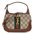 GG Supreme Monogram Azalea Calfskin Web Mini Jackie 1961 Hobo Beige Ebony Brown Sugar £¨ Direct shipment via from wholesalehk.shop