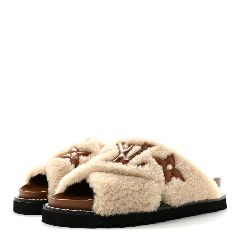 Shearling Paseo Flat Comfort Mule 37 Brown £¨ Direct shipment via from wholesalehk.shop
