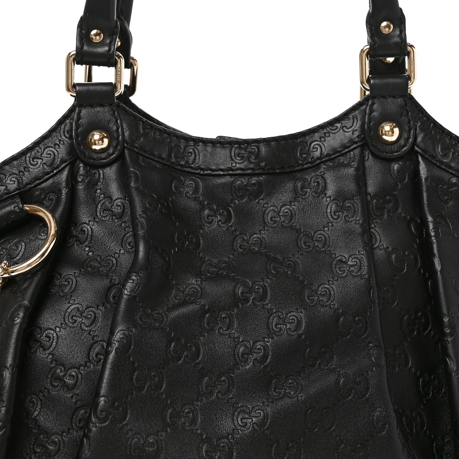 Guccissima Medium Sukey Tote Black £¨ Direct shipment via from wholesalehk.shop