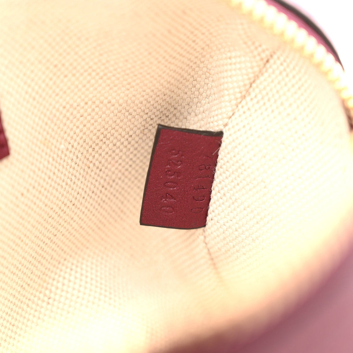 GG Supreme Monogram Textured Dollar Calfskin Web Super Mini Ophidia Top Handle Bowler Bag Rosso Ancora wholesalehk.shop