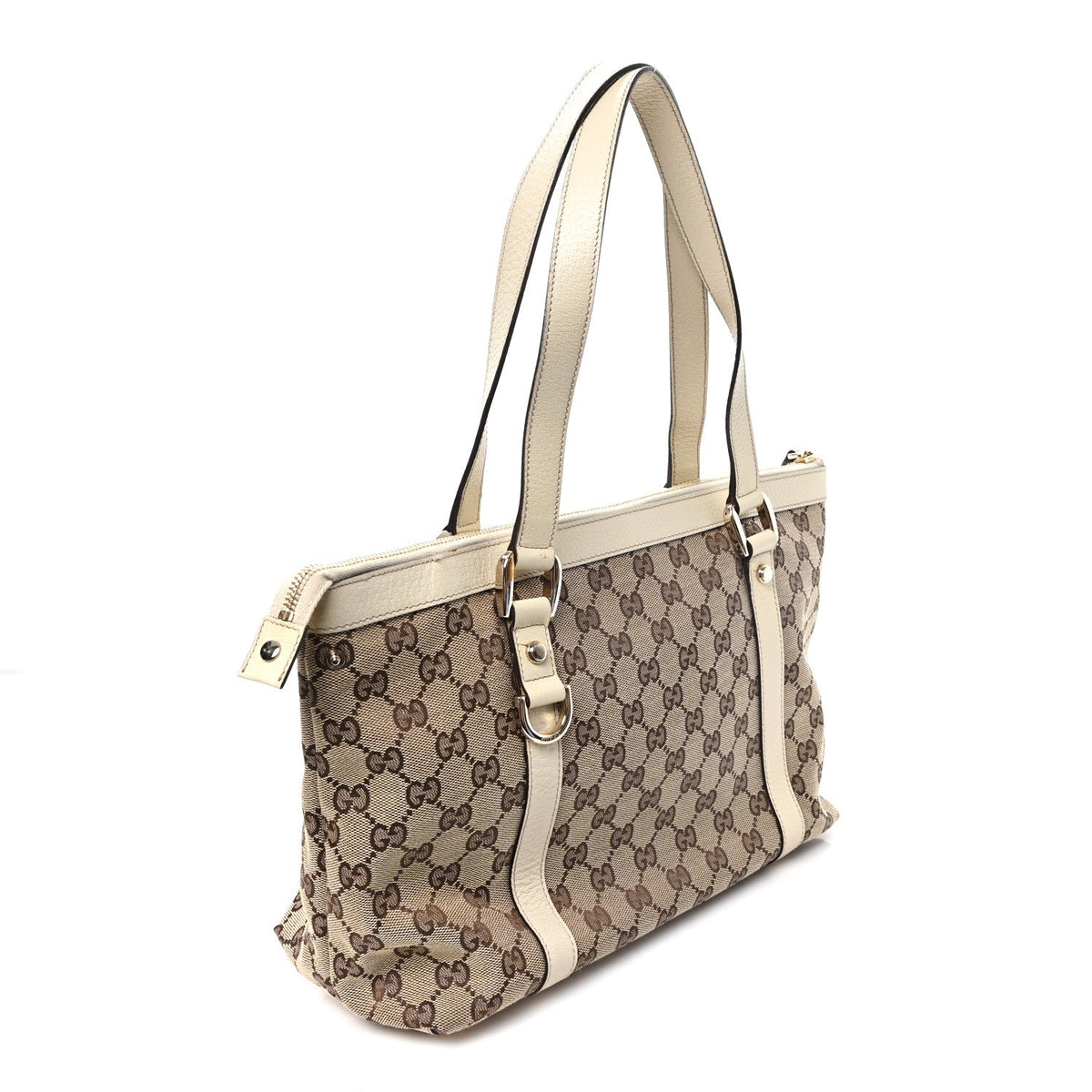 Monogram Medium Abbey Tote Off White wholesalehk.shop