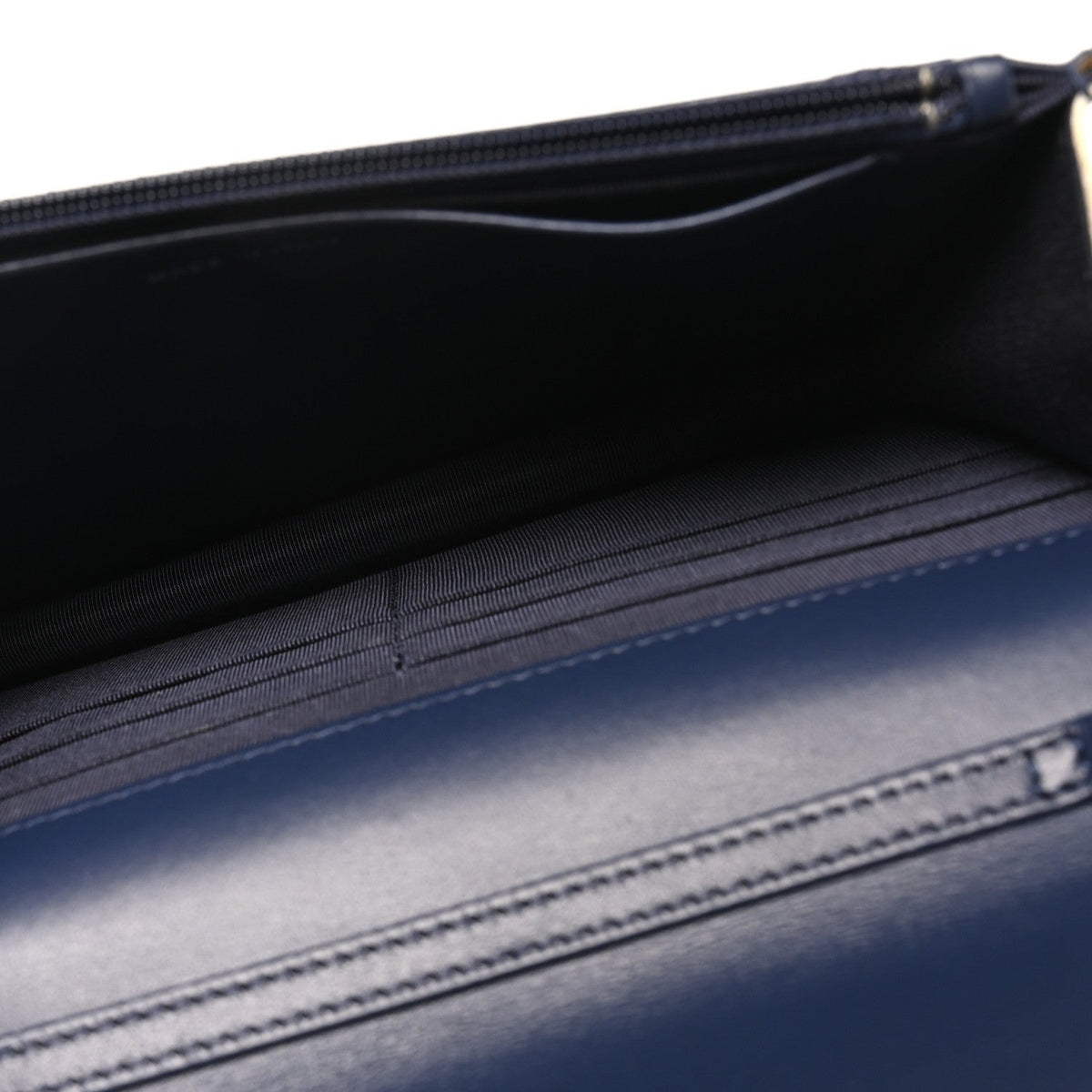 Canvas Printed Quilted 2.55 Reissue Wallet On Chain WOC White Black Navy Blue wholesalehk.shop