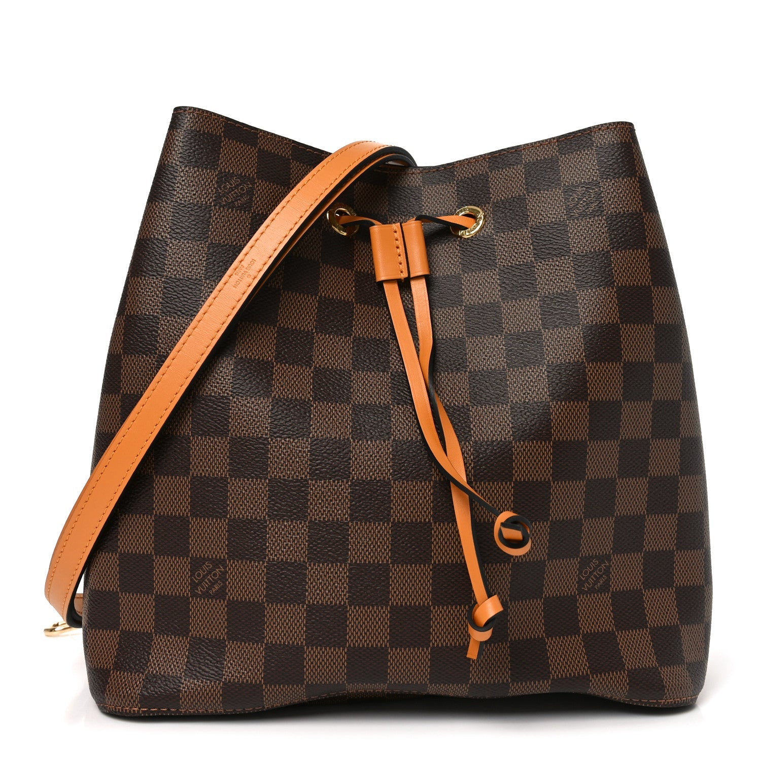 Damier Ebene Neonoe MM Safran £¨ Direct shipment via from wholesalehk.shop