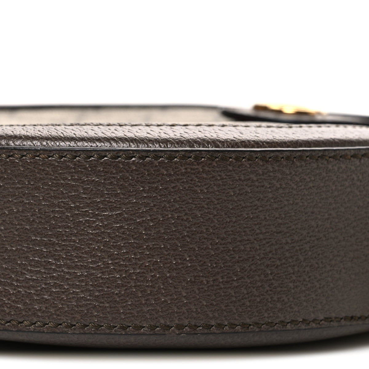 GG Supreme Monogram Web Mini Ophidia Round Shoulder Bag Brown wholesalehk.shop