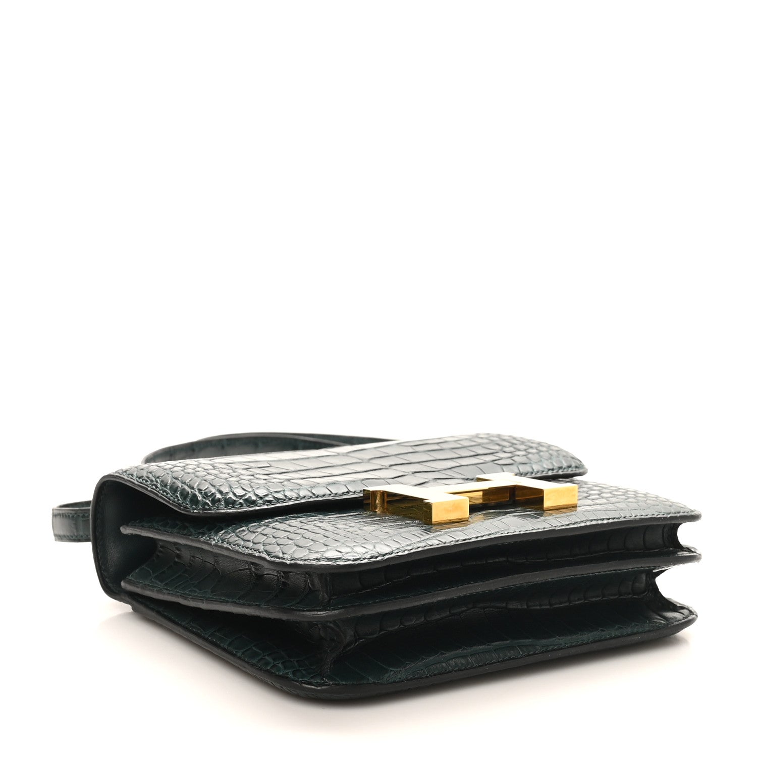 Matte Alligator Constance 18 Vert Cypress £¨ Direct shipment via from wholesalehk.shop