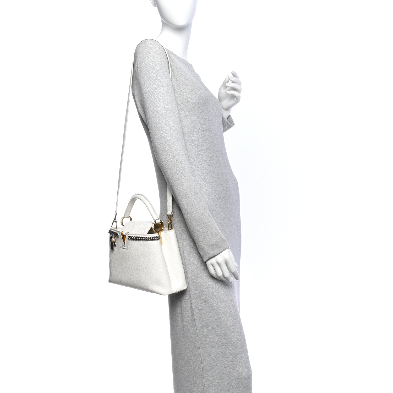 Taurillon Chain Capucines BB Gypsy Snow £¨ Direct shipment via from wholesalehk.shop