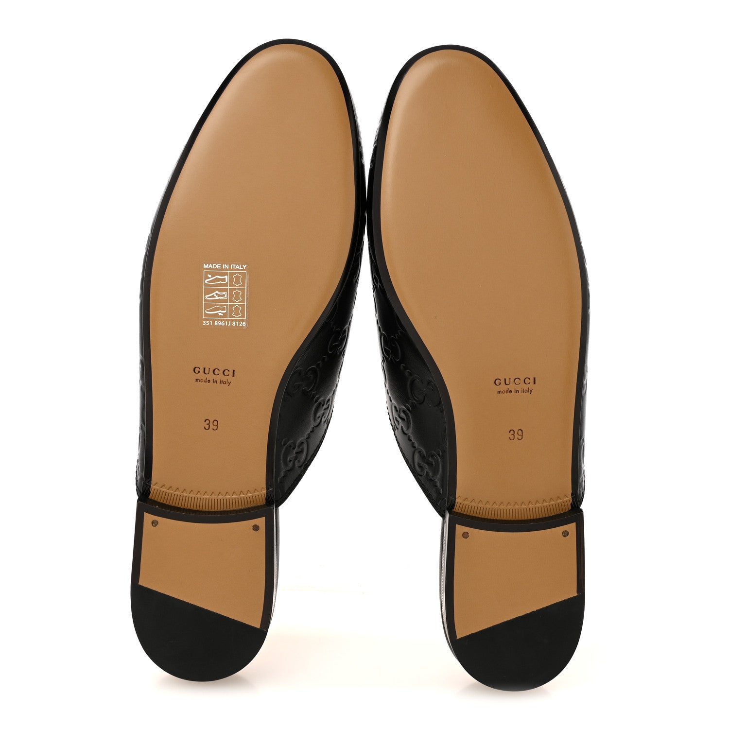 Glamour Calfskin Guccissima Womens Princetown Slippers 39 Black £¨ Direct shipment via from wholesalehk.shop