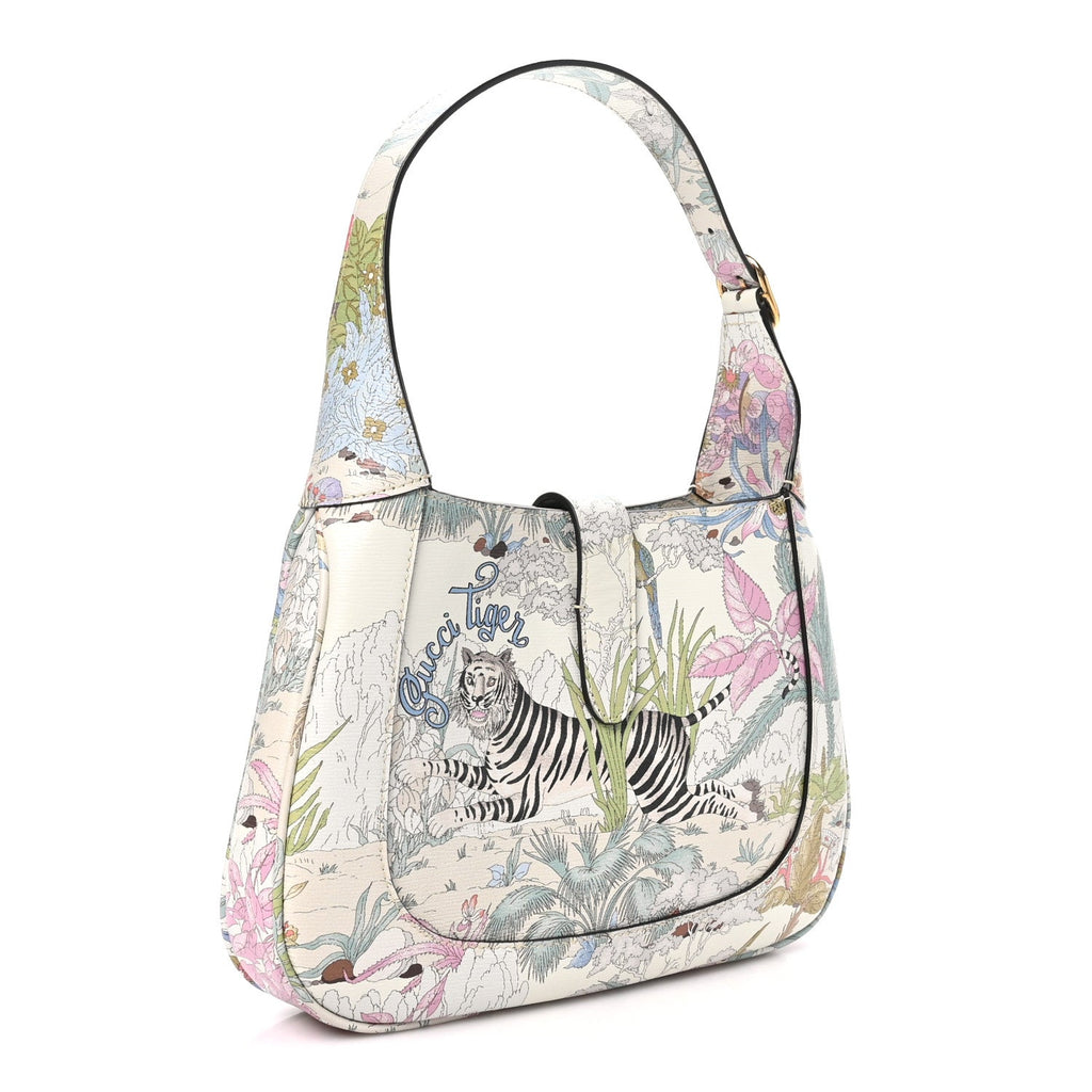New Shangai Calfskin Tiger Savanah Small Jackie 1961 Hobo Chalky White Multicolor £¨ Direct shipment via from wholesalehk.shop