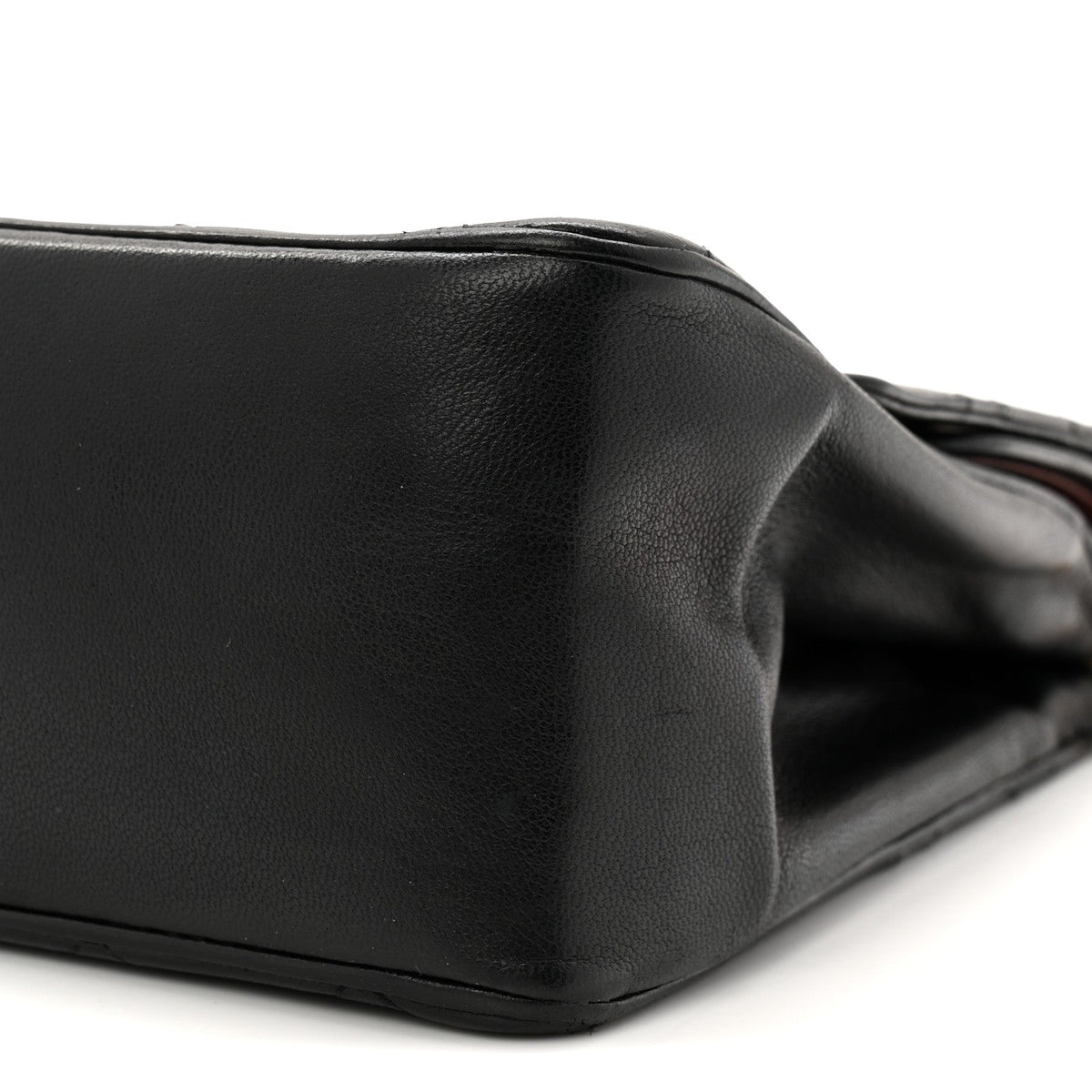 Lambskin Quilted Medium Double Flap Bijoux Chain Black wholesalehk.shop