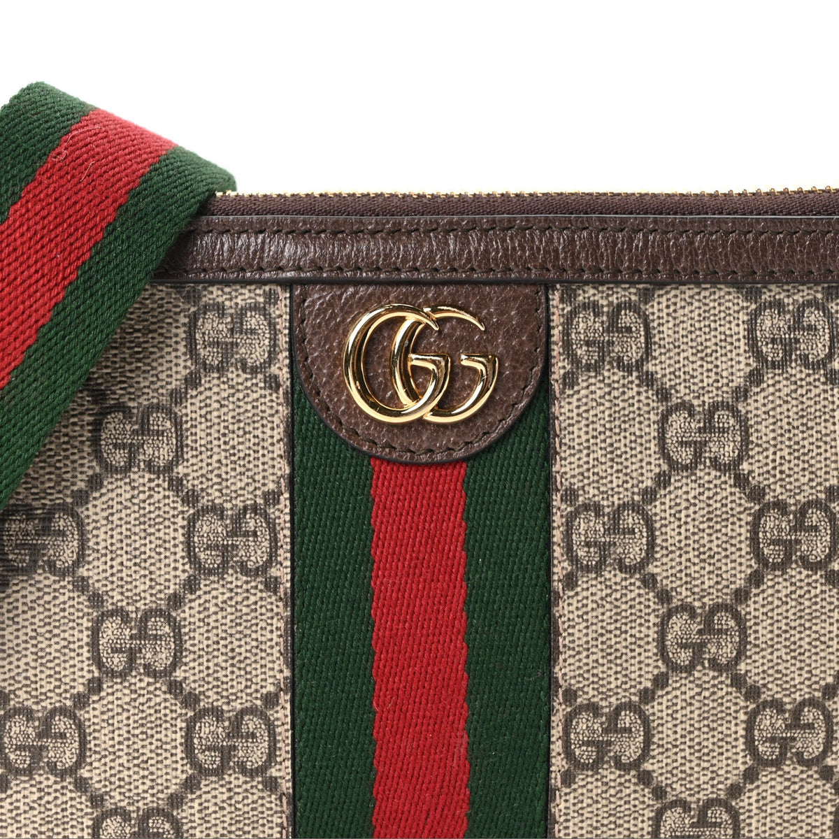 GG Supreme Monogram Web Ophidia Utility Belt Bag  85 34 Beige Ebony New Acero wholesalehk.shop