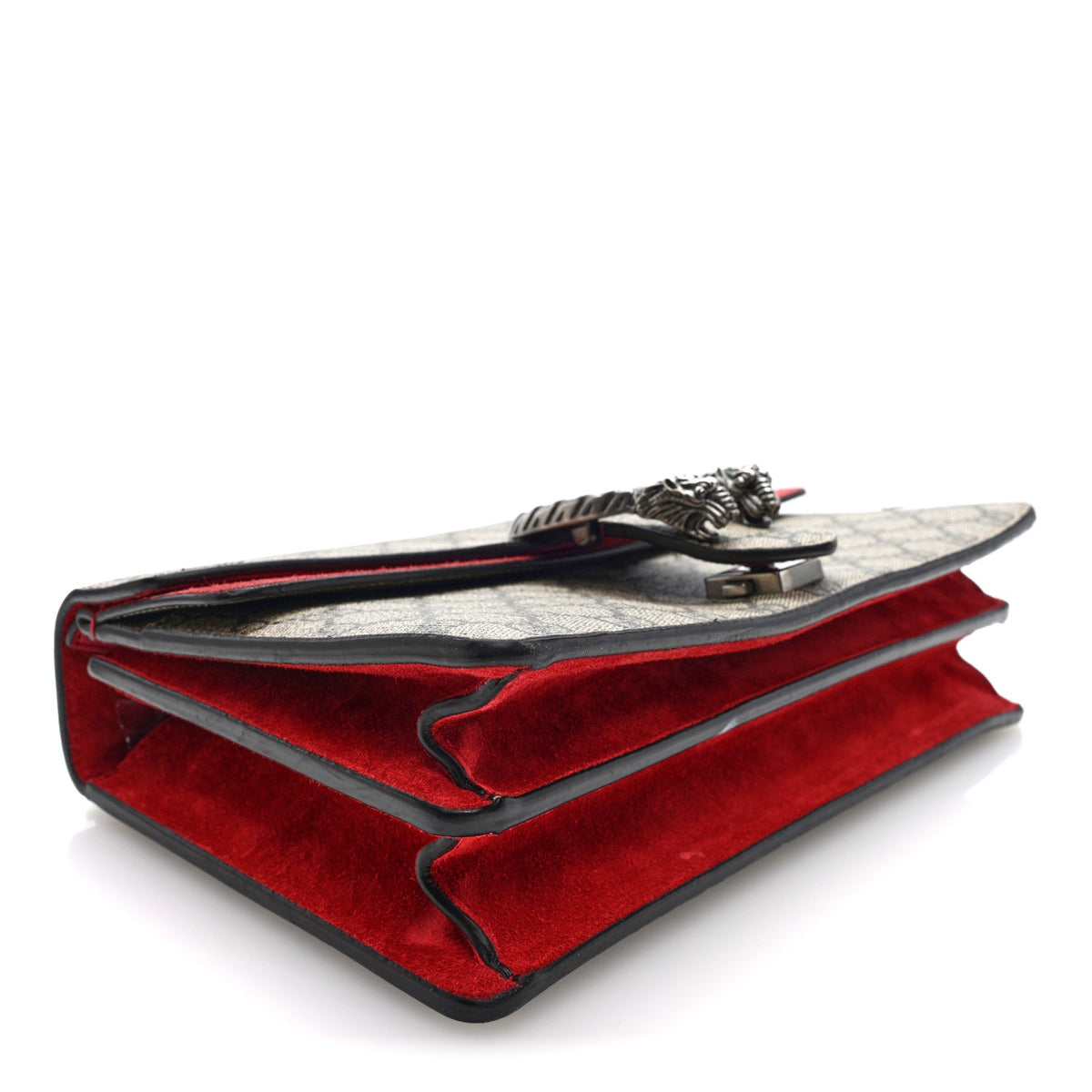 GG Supreme Monogram Small Dionysus Shoulder Bag Red wholesalehk.shop